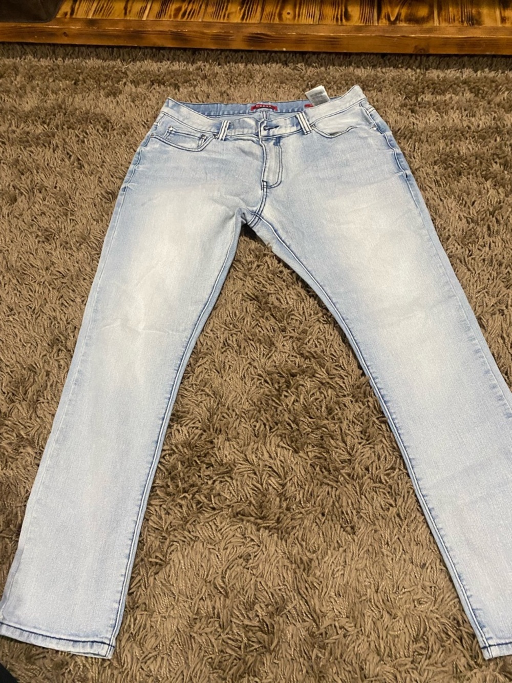 GUESS Light Wash Slim Men's Jeans